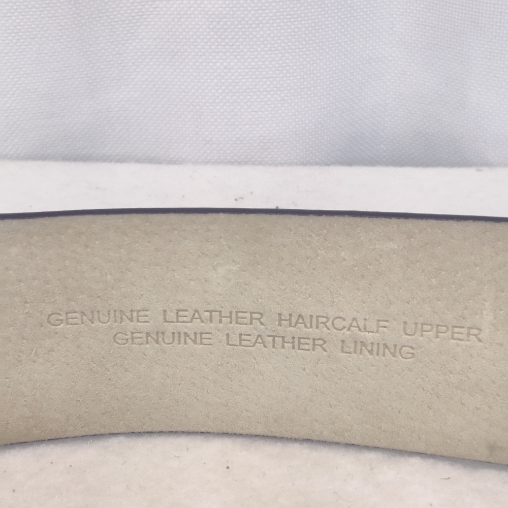 WHBM Animal Print Belt Calf Hair Size S Accent Statement White House Blck Market - Picture 5 of 11